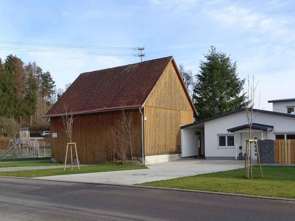 Ferienwohnung Am Weinberg Ostrach Exterior photo